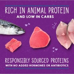 Stella & Chewy's Savory Shreds Tuna & Mackerel Flavored Shredded Wet Cat Food -Almo nature Sales 576558 PT3. AC SS1800 V1657660471