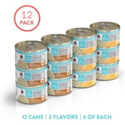 Weruva Wx Phos Focused Chicken Variety Pack Grain-Free Wet Cat Food, 3-oz Can, Case Of 12 -Almo nature Sales 578142 PT1. AC SS1800 V1684341951