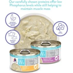 Weruva Wx Phos Focused Pate & Gravy Variety Pack Grain-Free Wet Cat Food, 3-oz Can, Case Of 12 19 Weruva Wx Phos Focused Pate & Gravy Variety Pack Grain-Free Wet Cat Food, 3-oz Can, Case Of 12 -Almo nature Sales 578158 PT8. AC SS1800 V1684342216