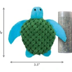 KONG Refillable Turtle Catnip Cat Toy 10 KONG Refillable Turtle Catnip Cat Toy -Almo nature Sales 59302 PT2. AC SS1800 V1603134996