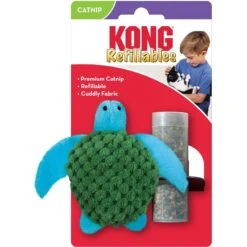 KONG Refillable Turtle Catnip Cat Toy 11 KONG Refillable Turtle Catnip Cat Toy -Almo nature Sales 59302 PT3. AC SS1800 V1603164695