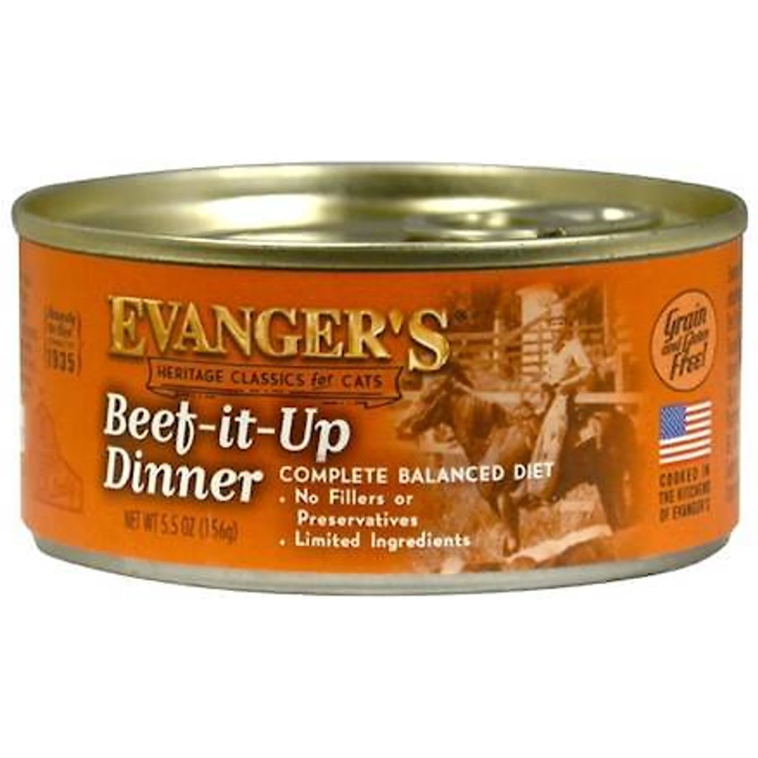 Evanger's Classic Recipes Beef It Up Dinner Grain-Free Canned Cat Food 3 Evanger's Classic Recipes Beef It Up Dinner Grain-Free Canned Cat Food