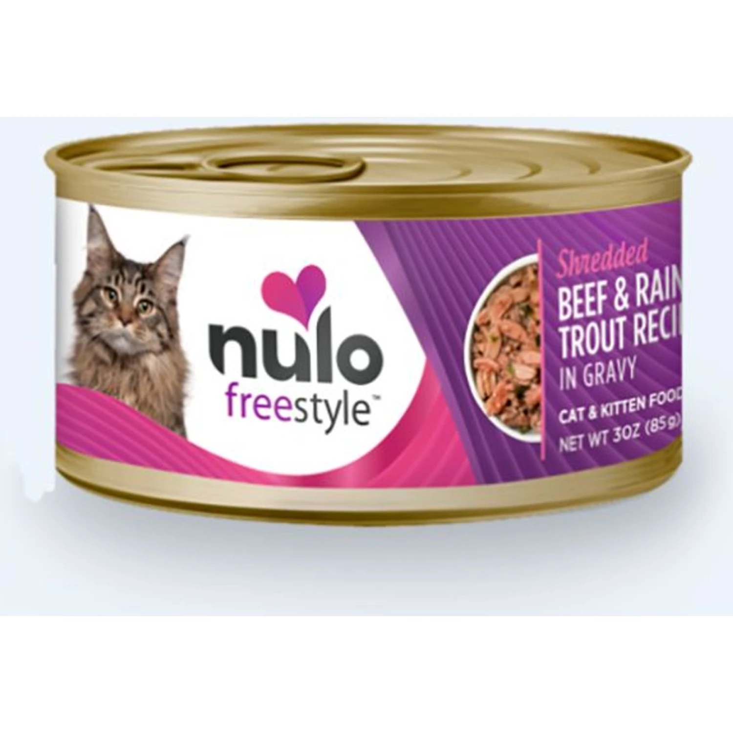 Nulo Freestyle Minced Salmon & Turkey In Gravy Grain-Free Canned Cat & Kitten Food & Nulo Freestyle Shredded Beef & Rainbow Trout In Gravy Grain-Free Canned Cat & Kitten Food 6 Nulo Freestyle Minced Salmon & Turkey In Gravy Grain-Free Canned Cat & Kitten Food & Nulo Freestyle Shredded Beef & Rainbow Trout In Gravy Grain-Free Canned Cat & Kitten Food - Image 4