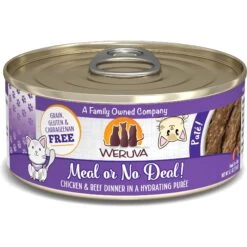 Weruva Classic Cat Meal Or No Deal Chicken & Beef Pate Canned Cat Food & Weruva Classic Cat Jolly Good Fares Chicken & Salmon Pate Canned Cat Food -Almo nature Sales 611454 PT2. AC SS1800 V1661530103