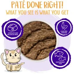 Weruva Classic Cat Meal Or No Deal Chicken & Beef Pate Canned Cat Food & Weruva Classic Cat Jolly Good Fares Chicken & Salmon Pate Canned Cat Food -Almo nature Sales 611454 PT4. AC SS1800 V1661530107