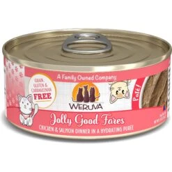 Weruva Classic Cat Meal Or No Deal Chicken & Beef Pate Canned Cat Food & Weruva Classic Cat Jolly Good Fares Chicken & Salmon Pate Canned Cat Food -Almo nature Sales 611454 PT6. AC SS1800 V1661528083