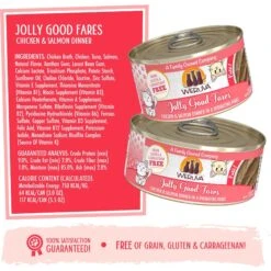 Weruva Classic Cat Meal Or No Deal Chicken & Beef Pate Canned Cat Food & Weruva Classic Cat Jolly Good Fares Chicken & Salmon Pate Canned Cat Food -Almo nature Sales 611454 PT7. AC SS1800 V1661528813