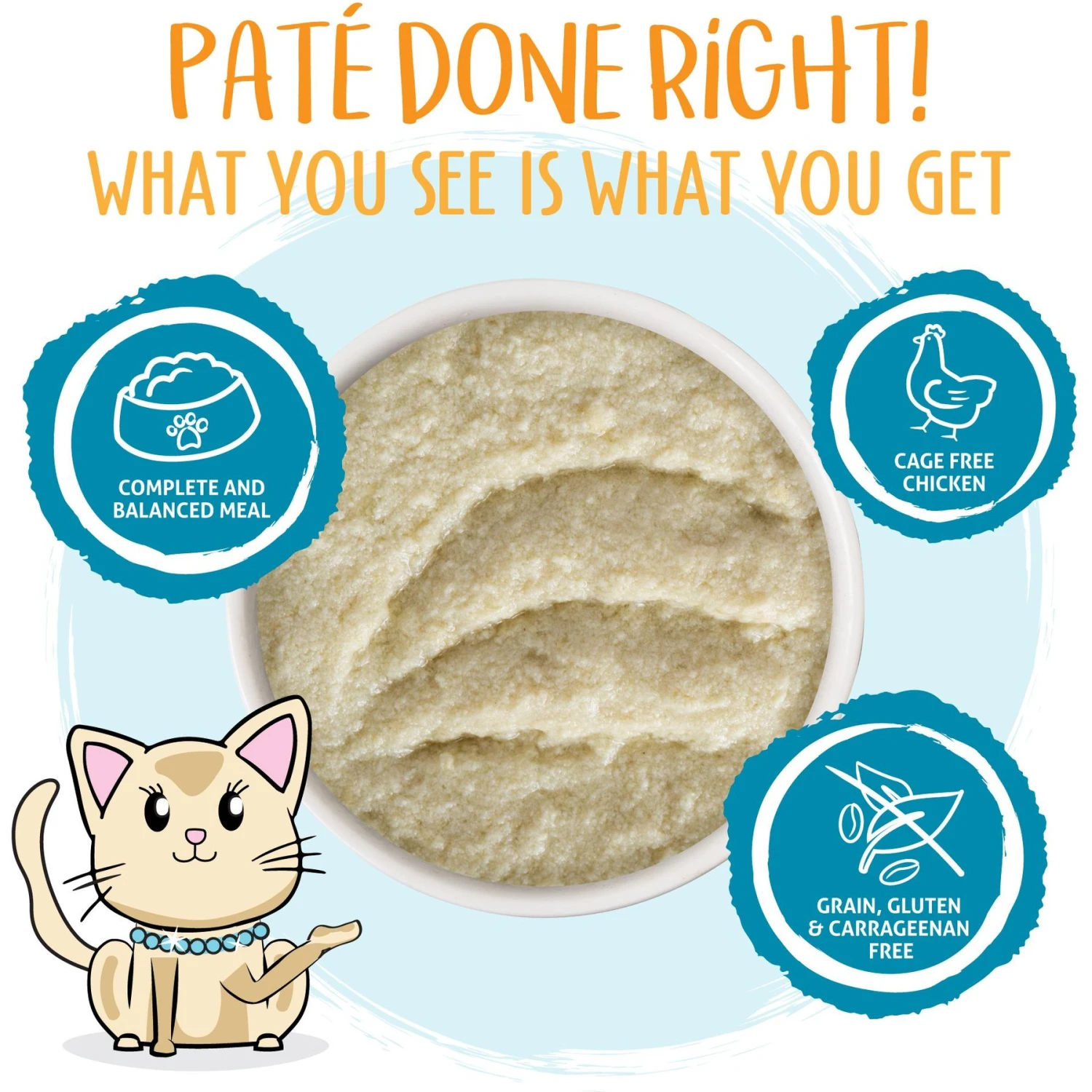 Weruva Classic Cat Press Your Lunch! Chicken Pate Canned Cat Food & Weruva Classic Cat Jolly Good Fares Chicken & Salmon Pate Canned Cat Food 7 Weruva Classic Cat Press Your Lunch! Chicken Pate Canned Cat Food & Weruva Classic Cat Jolly Good Fares Chicken & Salmon Pate Canned Cat Food - Image 5