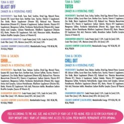 Weruva Best Feline Friend Paté Lovers, Aw Yeah! Paté Jamboree! Variety Pack Grain-Free Wet Cat Food, 2.8-oz Pouch, Case Of 12 & BFF Play Pate Lovers Pate Partay Variety Pack Wet Cat Food, 3-oz Pouch, Pack Of 12 -Almo nature Sales 611846 PT7. AC SS1800 V1661548191