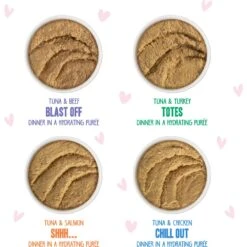 Weruva Best Feline Friend Paté Lovers, Aw Yeah! Paté Jamboree! Variety Pack Grain-Free Wet Cat Food, 2.8-oz Pouch, Case Of 12 & BFF Play Pate Lovers Pate Partay Variety Pack Wet Cat Food, 3-oz Pouch, Pack Of 12 -Almo nature Sales 611846 PT8. AC SS1800 V1661548552