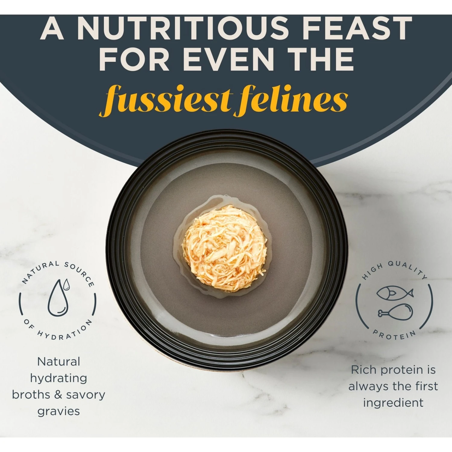 Reveal Natural Grain-Free Chicken Breast In Gravy Flavored Wet Cat Food, 2.47-oz Can, Case Of 24 6 Reveal Natural Grain-Free Chicken Breast In Gravy Flavored Wet Cat Food, 2.47-oz Can, Case Of 24 - Image 4