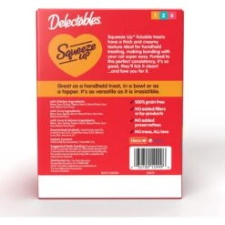 Hartz Delectables Squeeze Up Tuna, Chicken, & Salmon Flavored Variety Pack Lickable Cat Treats, 0.5-oz Tube 13 Hartz Delectables Squeeze Up Tuna, Chicken, & Salmon Flavored Variety Pack Lickable Cat Treats, 0.5-oz Tube -Almo nature Sales 641246 PT3. AC SS1800 V1701982912