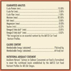 AvoDerm Grain-Free Salmon Entree Salmon Consomme Canned Cat Food 12 AvoDerm Grain-Free Salmon Entree Salmon Consomme Canned Cat Food -Almo nature Sales 65258 PT5. AC SS1800 V1651194385