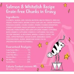 Tiny Tiger Chunks In Gravy Salmon & Whitefish Recipe Grain-Free Canned Cat Food & Tiny Tiger, Lickables, Variety Pack, Bisque Cat Treat & Topper 13 Tiny Tiger Chunks In Gravy Salmon & Whitefish Recipe Grain-Free Canned Cat Food & Tiny Tiger, Lickables, Variety Pack, Bisque Cat Treat & Topper -Almo nature Sales 652790 PT3. AC SS1800 V1664898649