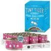 Tiny Tiger Chunks In EXTRA Gravy Beef Recipe Grain-Free Canned Cat Food & Tiny Tiger, Lickables, Variety Pack, Bisque Cat Treat & Topper -Almo nature Sales 652806 MAIN. AC SS1800 V1664895663