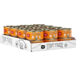 Tiny Tiger Chunks In EXTRA Gravy Turkey Recipe Grain-Free Canned Cat Food & Tiny Tiger, Lickables, Variety Pack, Bisque Cat Treat & Topper 12 Tiny Tiger Chunks In EXTRA Gravy Turkey Recipe Grain-Free Canned Cat Food & Tiny Tiger, Lickables, Variety Pack, Bisque Cat Treat & Topper -Almo nature Sales 652814 PT2. AC SS1800 V1664900238