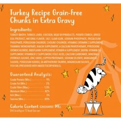 Tiny Tiger Chunks In EXTRA Gravy Turkey Recipe Grain-Free Canned Cat Food & Tiny Tiger, Lickables, Variety Pack, Bisque Cat Treat & Topper 13 Tiny Tiger Chunks In EXTRA Gravy Turkey Recipe Grain-Free Canned Cat Food & Tiny Tiger, Lickables, Variety Pack, Bisque Cat Treat & Topper -Almo nature Sales 652814 PT3. AC SS1800 V1664899378
