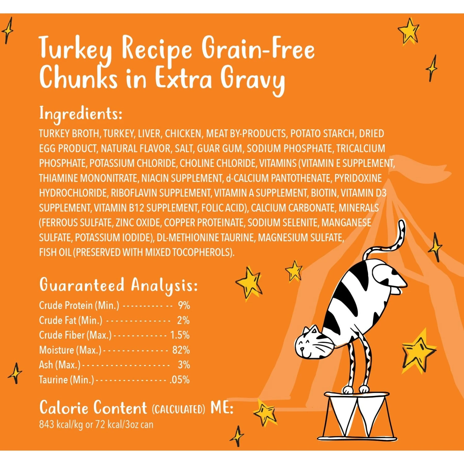 Tiny Tiger Chunks In EXTRA Gravy Turkey Recipe Grain-Free Canned Cat Food & Tiny Tiger, Lickables, Variety Pack, Bisque Cat Treat & Topper 6 Tiny Tiger Chunks In EXTRA Gravy Turkey Recipe Grain-Free Canned Cat Food & Tiny Tiger, Lickables, Variety Pack, Bisque Cat Treat & Topper - Image 4