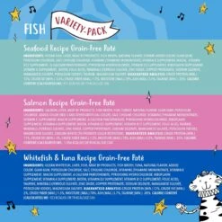 Tiny Tiger Pate Seafood Recipes Variety Pack Grain-Free Canned Cat Food & Tiny Tiger, Lickables, Variety Pack, Bisque Cat Treat & Topper -Almo nature Sales 652894 PT3. AC SS1800 V1664898650