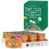 Tiny Tiger Pate Turkey & Giblets Recipe Grain-Free Canned Cat Food & Tiny Tiger Lickables, Senior Formula, Tuna & Chicken Recipe, Bisque Cat Treat & Topper -Almo nature Sales 652974 MAIN. AC SS1800 V1664898054