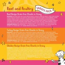 Tiny Tiger Chunks In Gravy Beef & Poultry Recipes Variety Pack Grain-Free Canned Cat Food & Tiny Tiger Lickables, Senior Formula, Tuna & Chicken Recipe, Bisque Cat Treat & Topper -Almo nature Sales 653134 PT3. AC SS1800 V1664898391