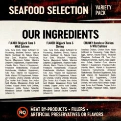 Wellness CORE Signature Selects Seafood Selection Variety Pack Canned Cat Food, 2.8-oz, Case Of 8 & Wellness CORE Signature Selects Poultry Selection Variety Pack Canned Cat Food -Almo nature Sales 662686 PT2. AC SS1800 V1667324766
