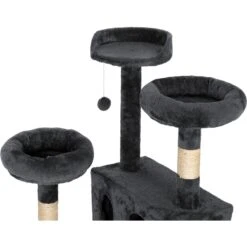 Coziwow 60-in Scratching Posts & Toys Cat Tree & Condo, Grey -Almo nature Sales 666062 PT3. AC SS1800 V1668457829