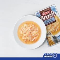 Inaba Churu Broth Chicken With Salmon Recipe Grain-Free Lickable Cat Treats, 1.4-oz Pouch 10 Inaba Churu Broth Chicken With Salmon Recipe Grain-Free Lickable Cat Treats, 1.4-oz Pouch -Almo nature Sales 667110 PT2. AC SS1800 V1665602459