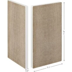 Way Basics Eco ZBoard Corner Wall Cat Scratching Pad 7 Way Basics Eco ZBoard Corner Wall Cat Scratching Pad -Almo nature Sales 675318 PT2. AC SS1800 V1665780030