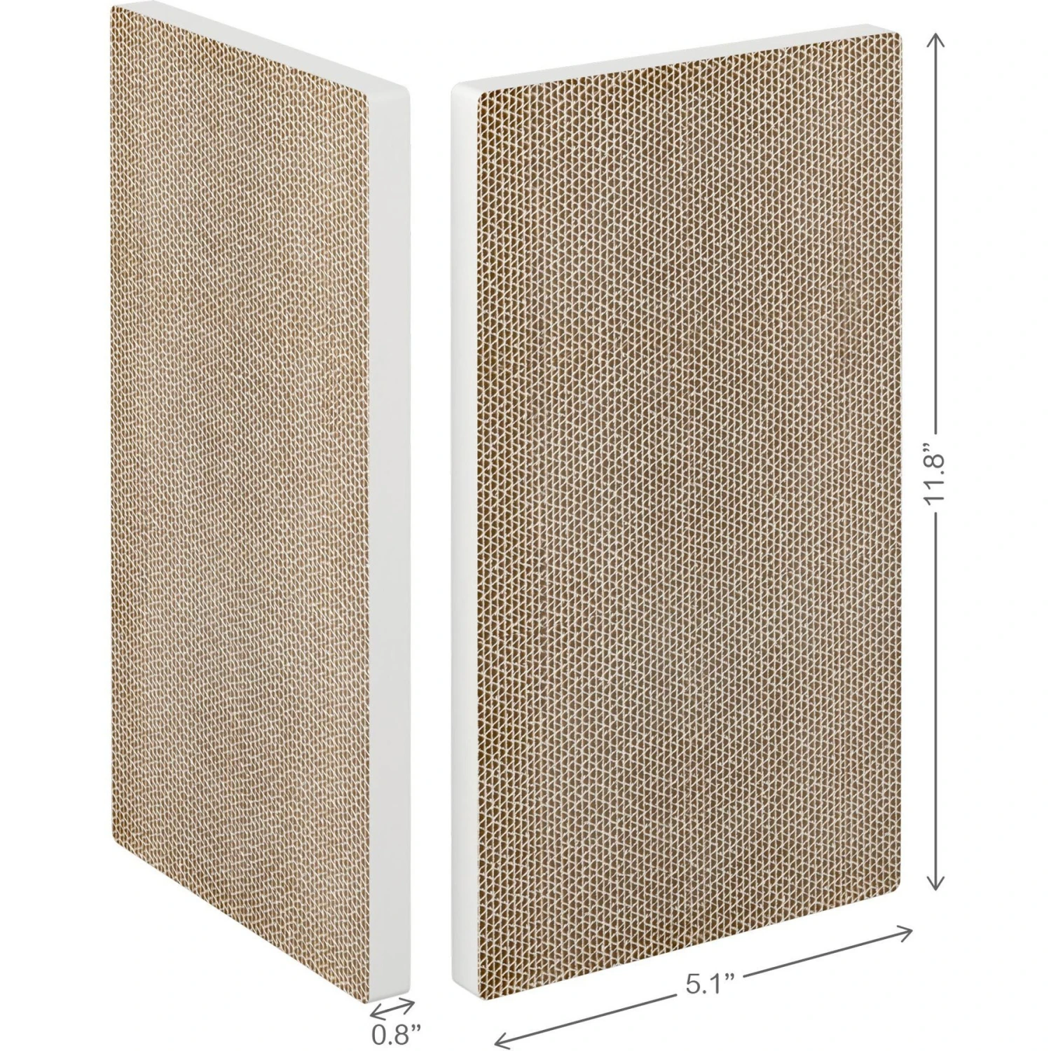 Way Basics Eco ZBoard Corner Wall Cat Scratching Pad 5 Way Basics Eco ZBoard Corner Wall Cat Scratching Pad - Image 3