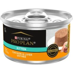 Purina Pro Plan Kitten Classic Chicken & Liver Entree Canned Cat Food