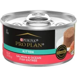 Purina Pro Plan Kitten Classic Salmon & Ocean Fish Entree Canned Cat Food
