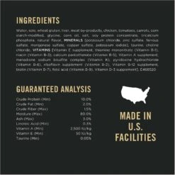 Purina Pro Plan Adult Sole & Vegetable Entree In Sauce Canned Cat Food -Almo nature Sales 67958 PT4. AC SS1800 V1636675628