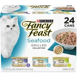 Fancy Feast Grilled Seafood Feast Variety Pack Canned Cat Food & PrettyLitter Health Monitoring Cat Litter 12 Fancy Feast Grilled Seafood Feast Variety Pack Canned Cat Food & PrettyLitter Health Monitoring Cat Litter -Almo nature Sales 683062 PT1. AC SS1800 V1668542972
