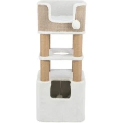 TRIXIE Lucano Cat Tree, Cream/Taupe