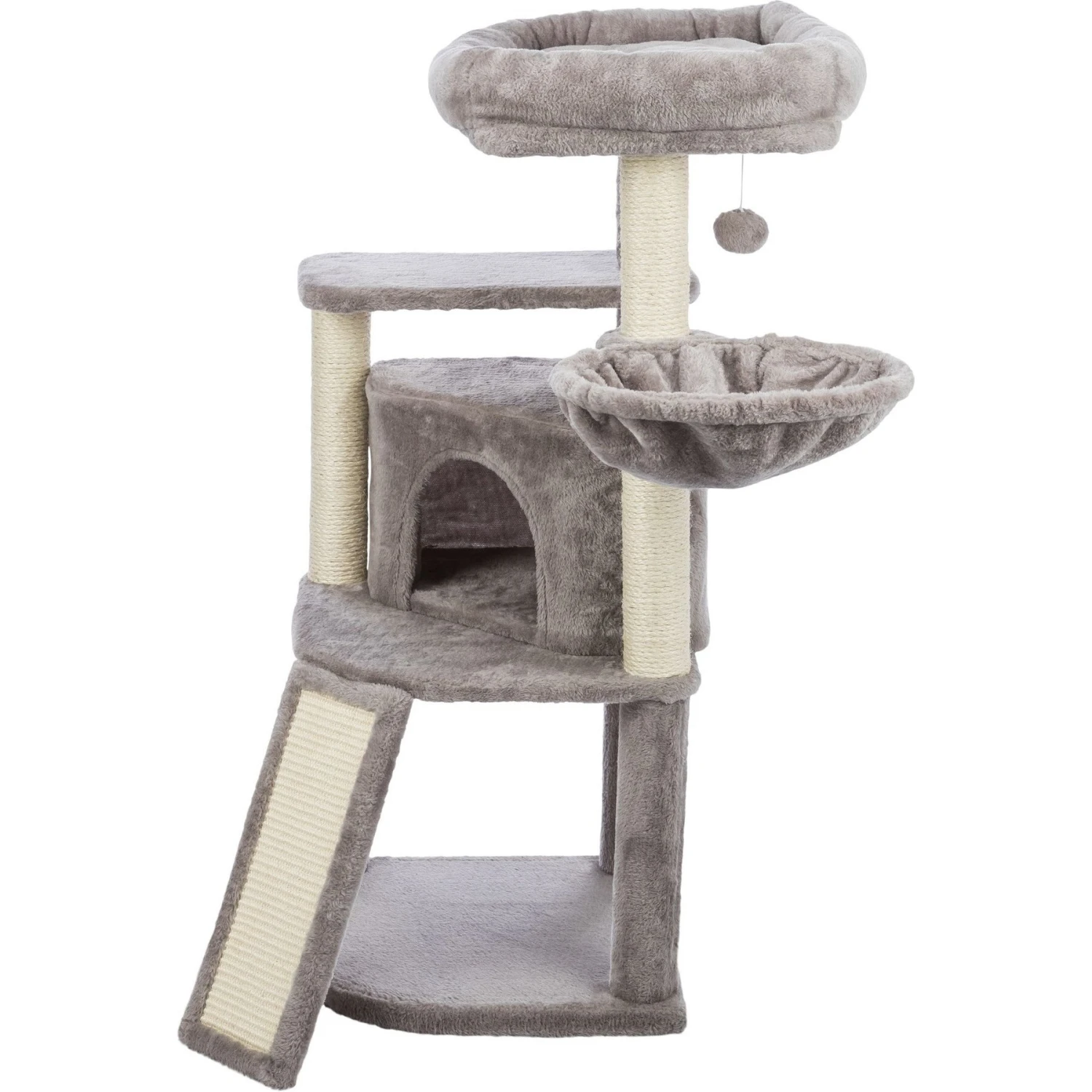 TRIXIE Adriana Cat Tree, Gray 7 TRIXIE Adriana Cat Tree, Gray - Image 5