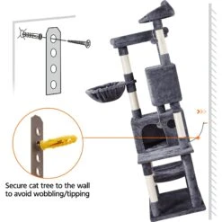 Yaheetech 73-in Multi-Level Cat Tree 19 Yaheetech 73-in Multi-Level Cat Tree -Almo nature Sales 705038 PT8. AC SS1800 V1686153683