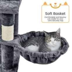 Yaheetech 69-in 4-Level Plush Cat Tree -Almo nature Sales 705134 PT5. AC SS1800 V1686153686