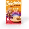 Hartz Delectables Stew Non-Seafood Lickable Cat Treats Variety Pack, 1.4-oz Pouch, 6 Count -Almo nature Sales 722070 MAIN. AC SS1800 V1670967232