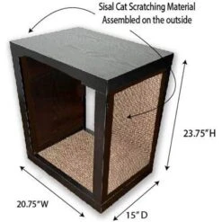 Designer Pet Products Bailey Cat Scratcher End Table -Almo nature Sales 722862 PT7. AC SS1800 V1671038288