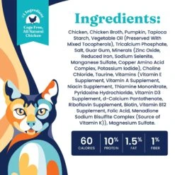 Solid Gold Nature's Harmony Chicken & Pumpkin Recipe In Gravy Grain-Free Wet Cat Food, 2.8-oz Can, 24 Count -Almo nature Sales 739158 PT3. AC SS1800 V1670944001