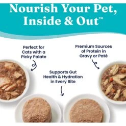 Solid Gold Feline Favorites Variety Pack Grain-Free Wet Cat Food, 3-oz Can, Case Of 12 -Almo nature Sales 739190 PT6. AC SS1800 V1684874503