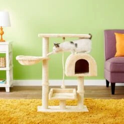 Go Pet Club 36-in Faux Fur Cat Tree & Condo -Almo nature Sales 74008 PT8. AC SS1800 V1504634839
