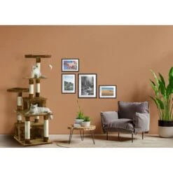 Go Pet Club 67-in Faux Fur Cat Tree & Condo 12 Go Pet Club 67-in Faux Fur Cat Tree & Condo -Almo nature Sales 74018 PT3. AC SS1800 V1702056762