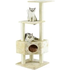 Go Pet Club 51-in Faux Fur Cat Tree & Condo -Almo nature Sales 74027 PT2. AC SS1800 V1702056708