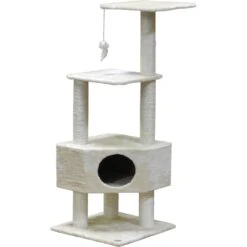 Go Pet Club 51-in Faux Fur Cat Tree & Condo -Almo nature Sales 74027 PT3. AC SS1800 V1702056763
