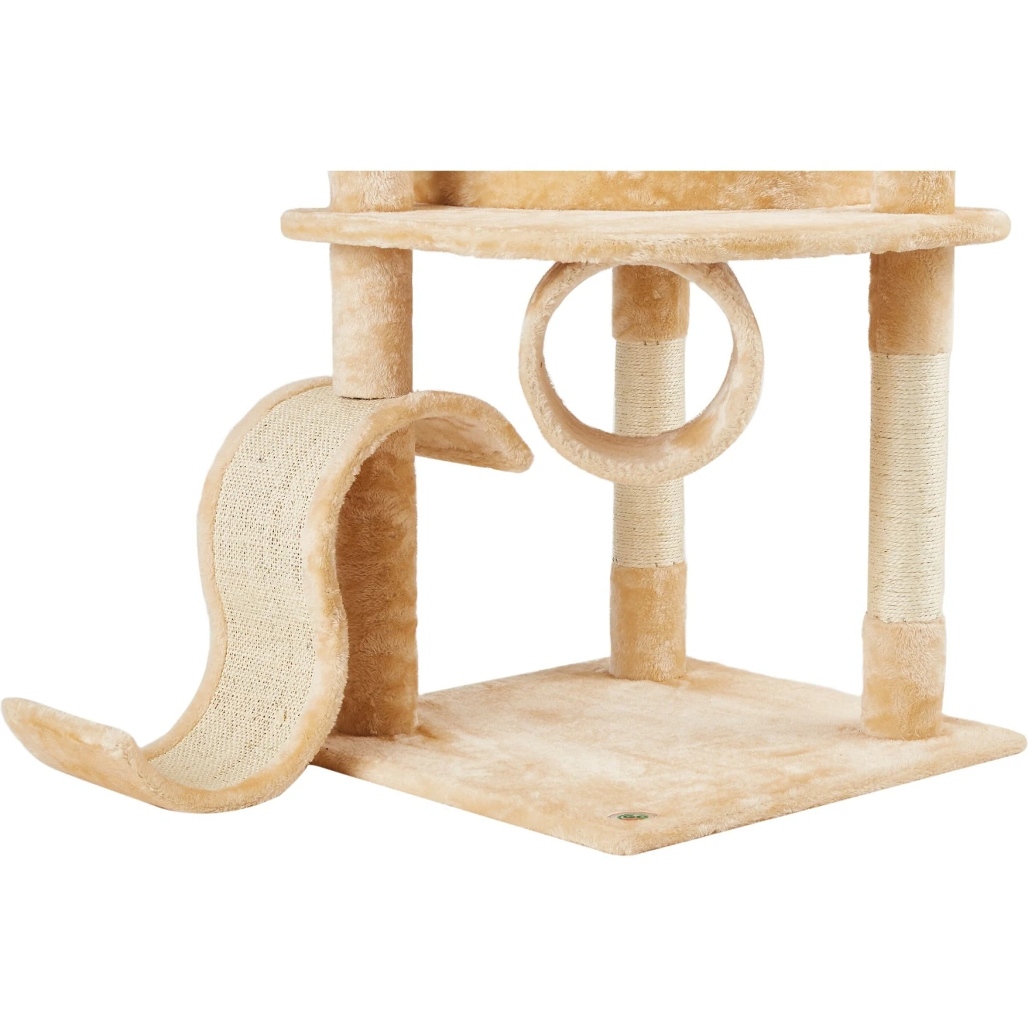 Go Pet Club 55-in Slide Cat Tree 6 Go Pet Club 55-in Slide Cat Tree - Image 4