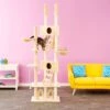 Go Pet Club 106-in Floor-to-Ceiling Faux Fur Cat Tree & Condo -Almo nature Sales 74051 MAIN. AC SS1800 V1569621039