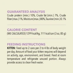 ACANA Chicken + Tuna Recipe In Bone Broth Grain-Free Wet Kitten Food, 3-oz Can, Case Of 24 -Almo nature Sales 741062 PT7. AC SS1800 V1681755015