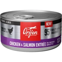 ORIJEN Kitten Recipe Chicken + Salmon Entree In Bone Broth Wet Cat Food 10 ORIJEN Kitten Recipe Chicken + Salmon Entree In Bone Broth Wet Cat Food -Almo nature Sales 741350 PT2. AC SS1800 V1681754968